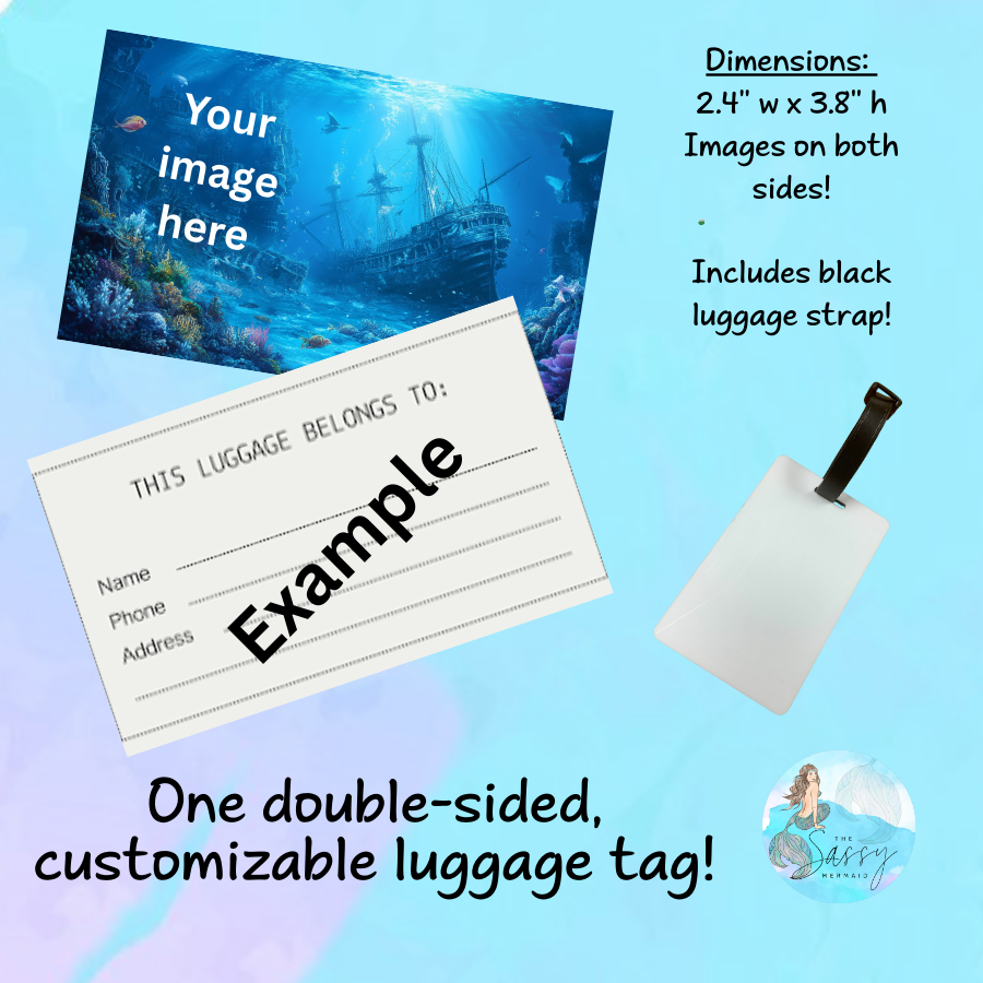 Luggage / Travel Tags (customizable)