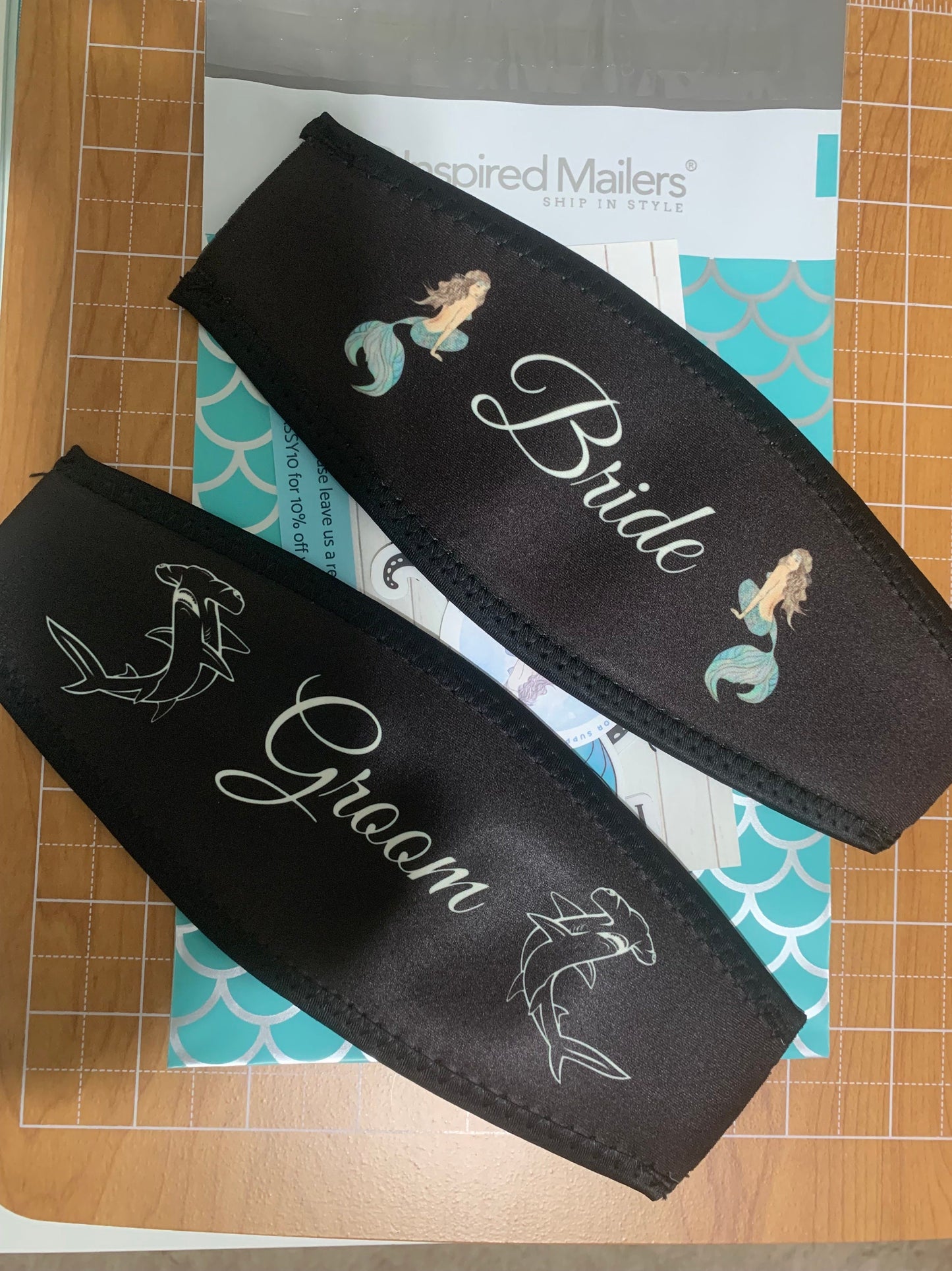 Custom Scuba Mask Straps, sublimation printed mask straps, add your own photo or scene! Great for Scuba and Snorkeling Masks.