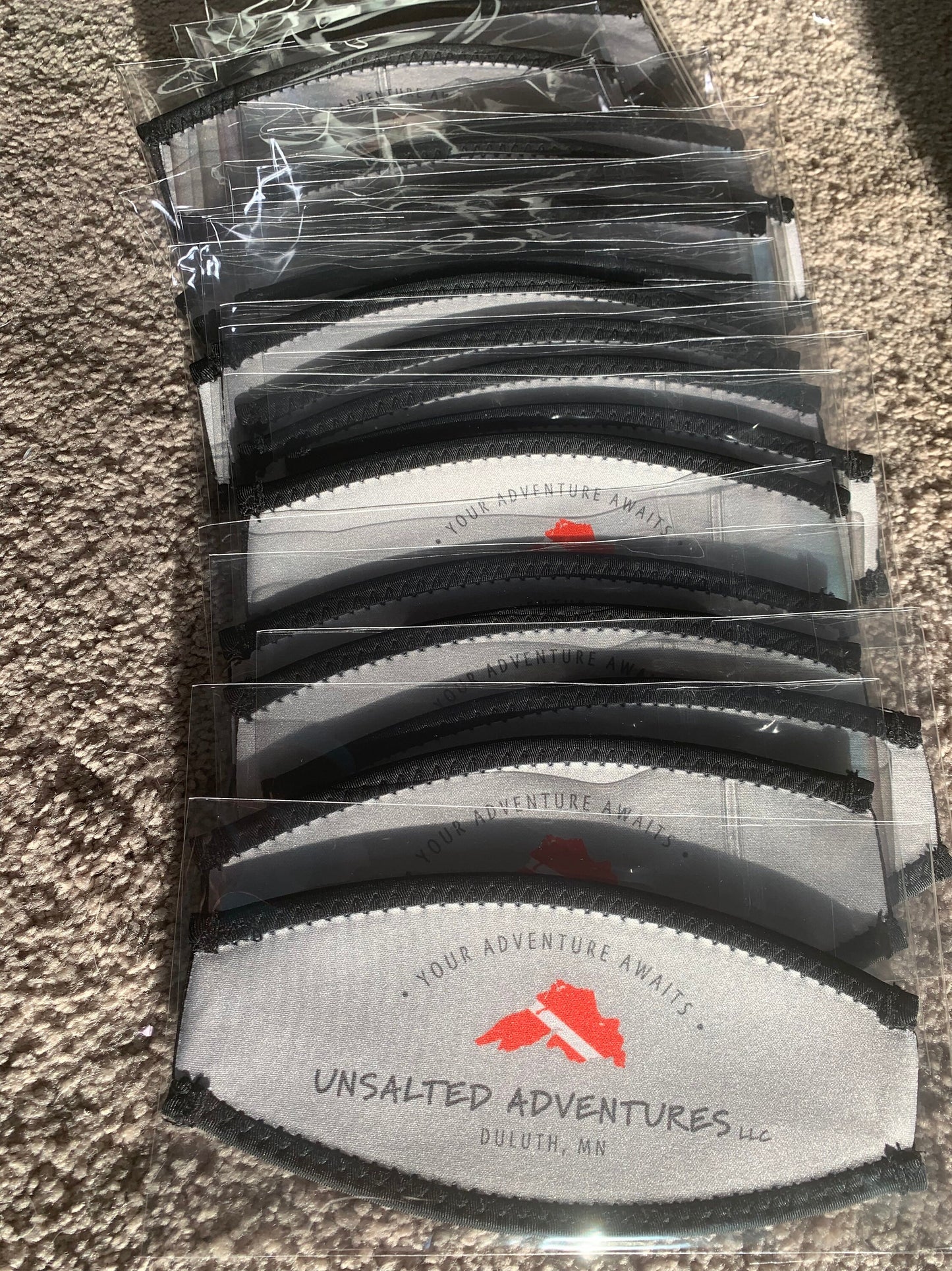 Custom Scuba Mask Straps, sublimation printed mask straps, add your own photo or scene! Great for Scuba and Snorkeling Masks.