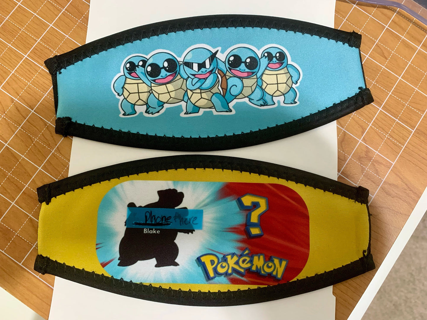 Customizable (2 sided) Mask Strap with Velcro closure, Scuba mask strap, snorkel mask strap, scuba, snorkeling gear