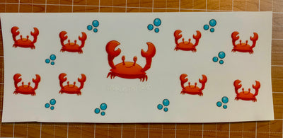 UV DTF Cup Wraps - Sassy Mermaid and Friends