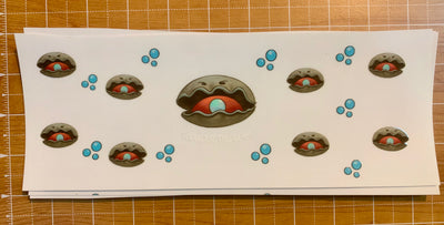 UV DTF Cup Wraps - Sassy Mermaid and Friends