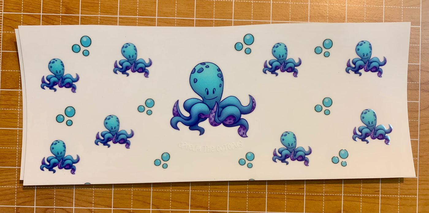 UV DTF Cup Wraps - Sassy Mermaid and Friends