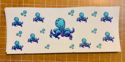 UV DTF Cup Wraps - Sassy Mermaid and Friends