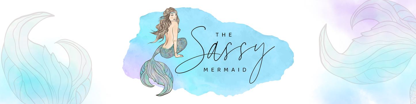 Sassy Mermaid Logo Shirt (long or short sleeve)