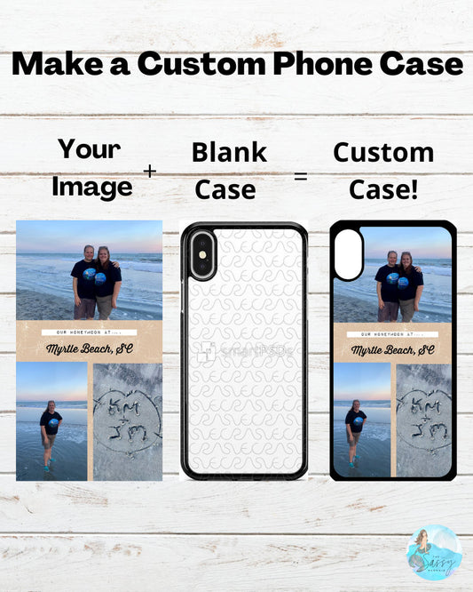 Custom Phone Case, phone case covers, sublimation printed phone case, add your own photo phone case! iPhone and Samsung custom phone cases