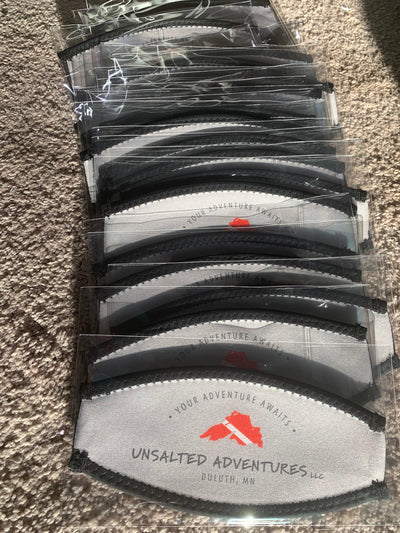 Custom Scuba Mask Straps, sublimation printed mask straps, add your own photo or scene! Great for Scuba and Snorkeling Masks.