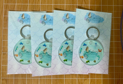 Acrylic Keychain - Sassy Mermaid & Friends