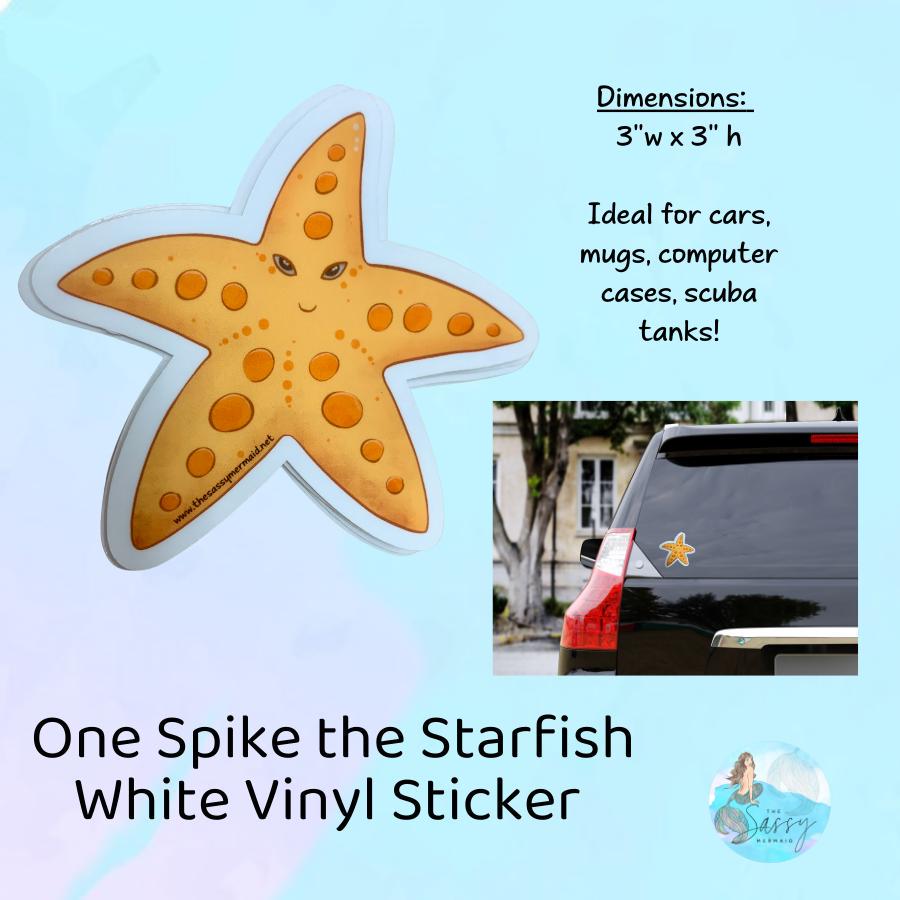Get Off My Tail Mermaid Sticker on Vinyl for outdoor use, mermaid, mermaid lifestyle, mermaid sticker, sassy mermaid,
