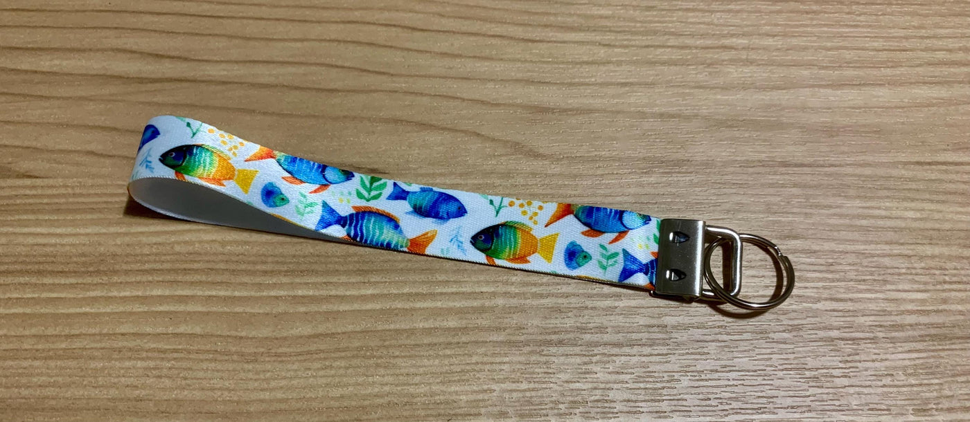 Ocean themed / scuba / mermaid sublimation wristlet, scuba, scuba diver lifestyle, sassy mermaid, ocean, ocean animals, turtle, sharks