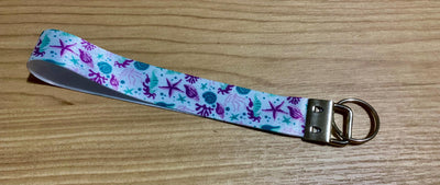 Ocean themed / scuba / mermaid sublimation wristlet, scuba, scuba diver lifestyle, sassy mermaid, ocean, ocean animals, turtle, sharks