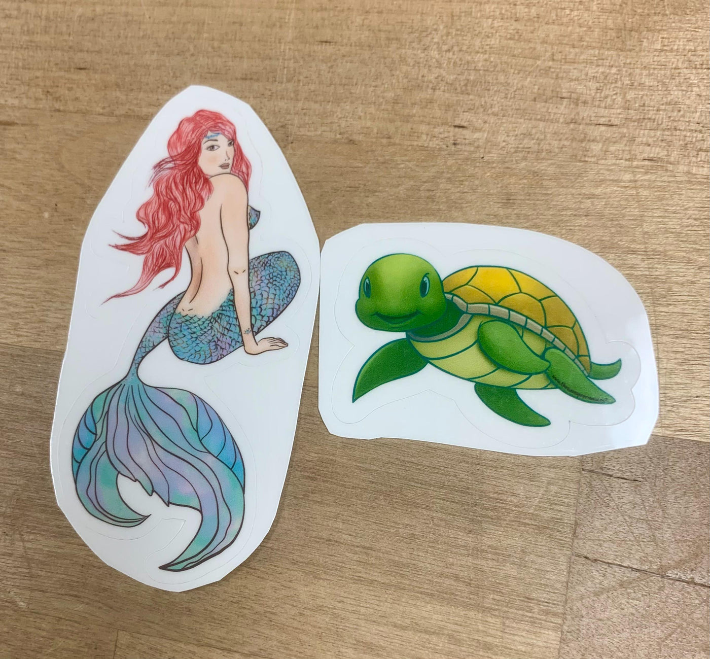 Temporary Tattoos featuring Sassy Mermaid and her Friends