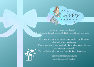 The Sassy Mermaid Gift Card